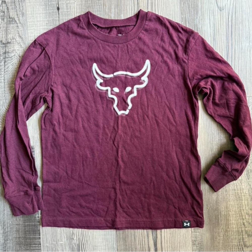 Under Armour Burgundy Crew Neck Shirt